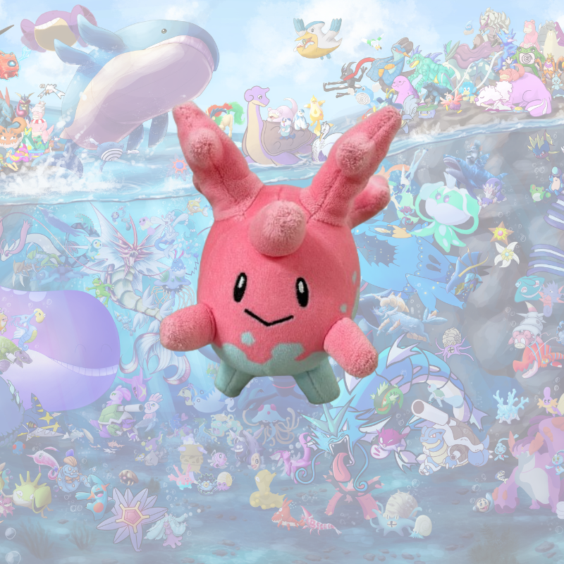 Pokemon Peluche "Corsola" BANPRESTO