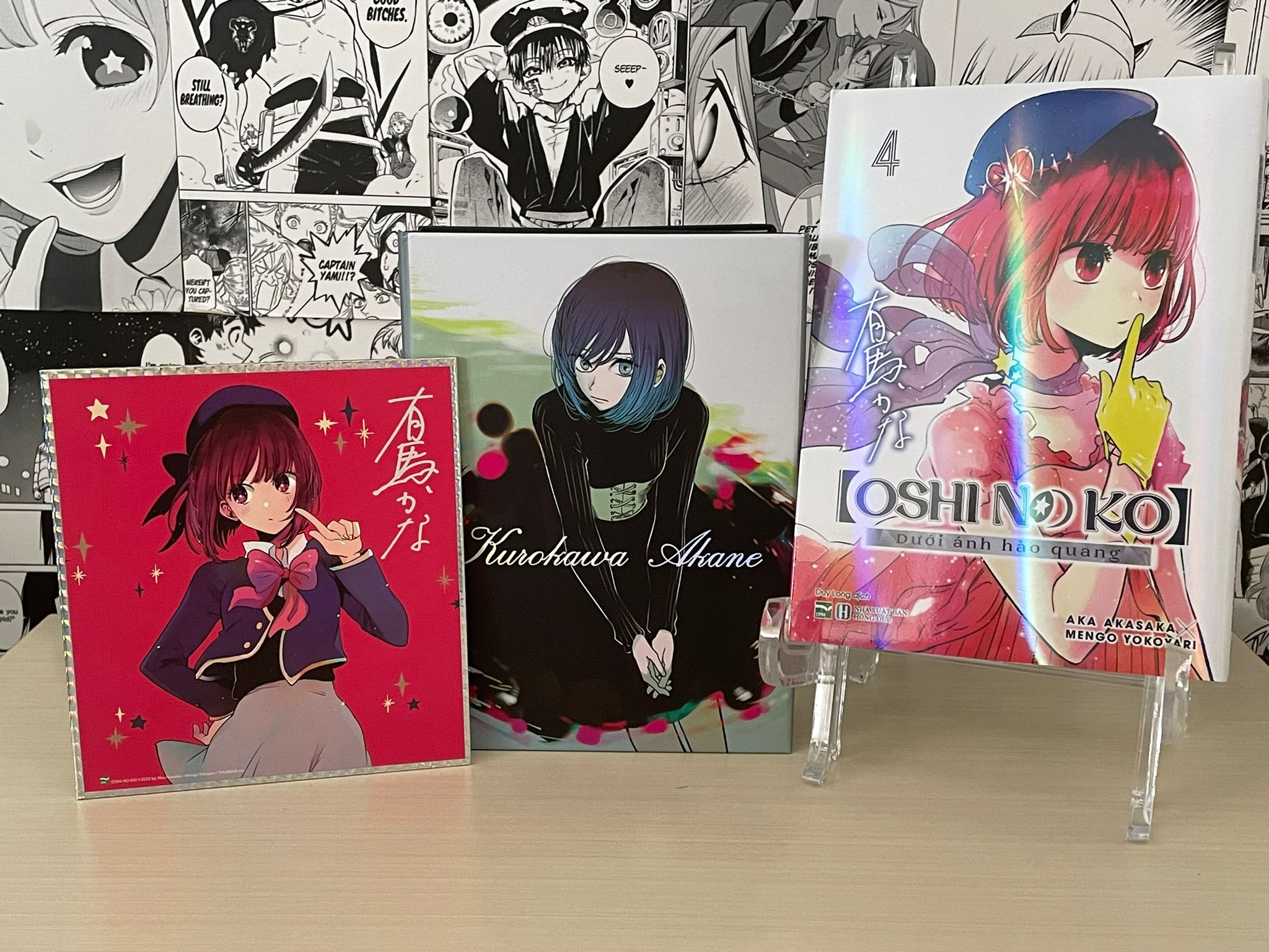 Variant Cover Oshi No Ko N. 4 + Shikishi + DVD [VIETNAM]