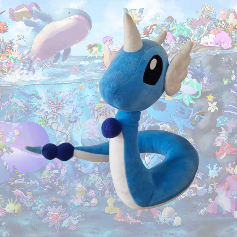 Pokemon Peluche Big "Dragonair" BANPRESTO