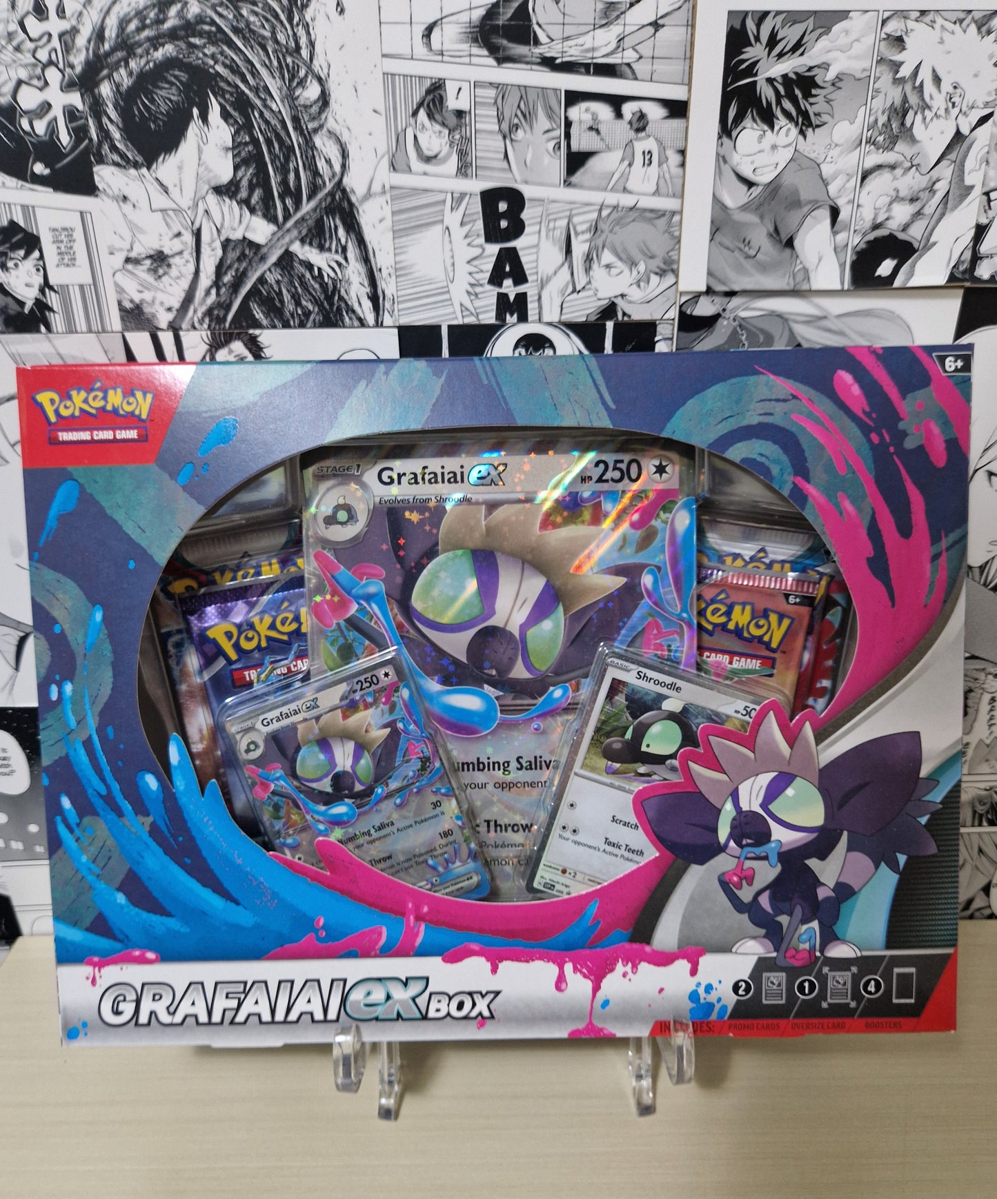 Pokemon Card Game TCG: Grafaiai EX Box