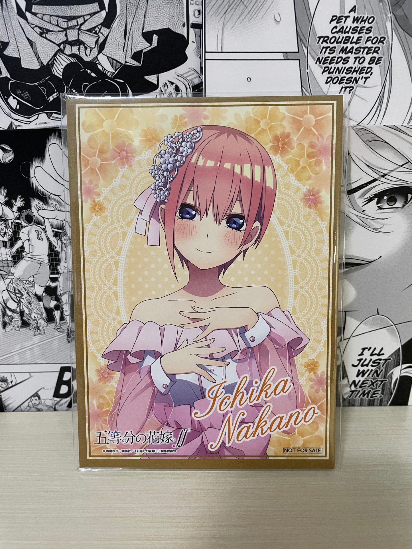 The Quintessential Quintuplets Doppio Shikishi + Bonus [JAP]