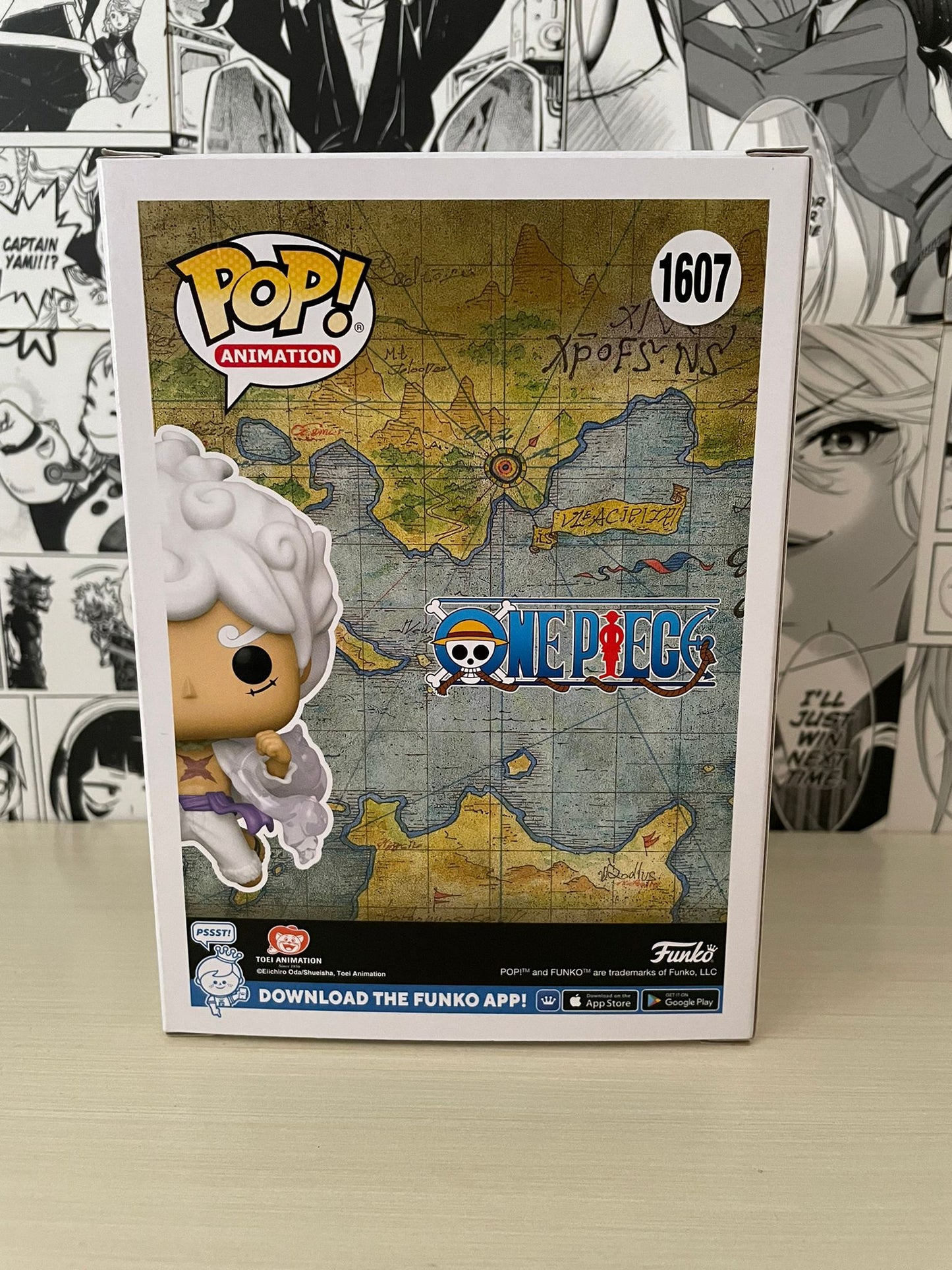 FUNKO POP One Piece Luffy Gear 5 w/chase 1607