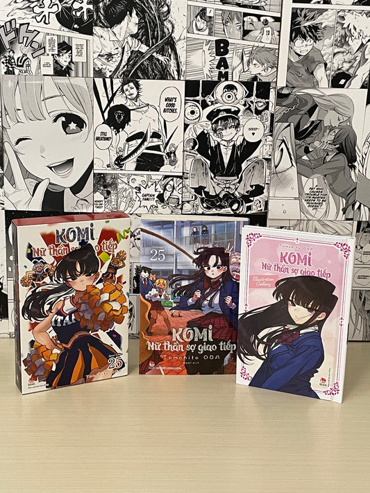 Variant Cover Komi Can't Communicate N. 25 + Booklet Box [VIETNAM]