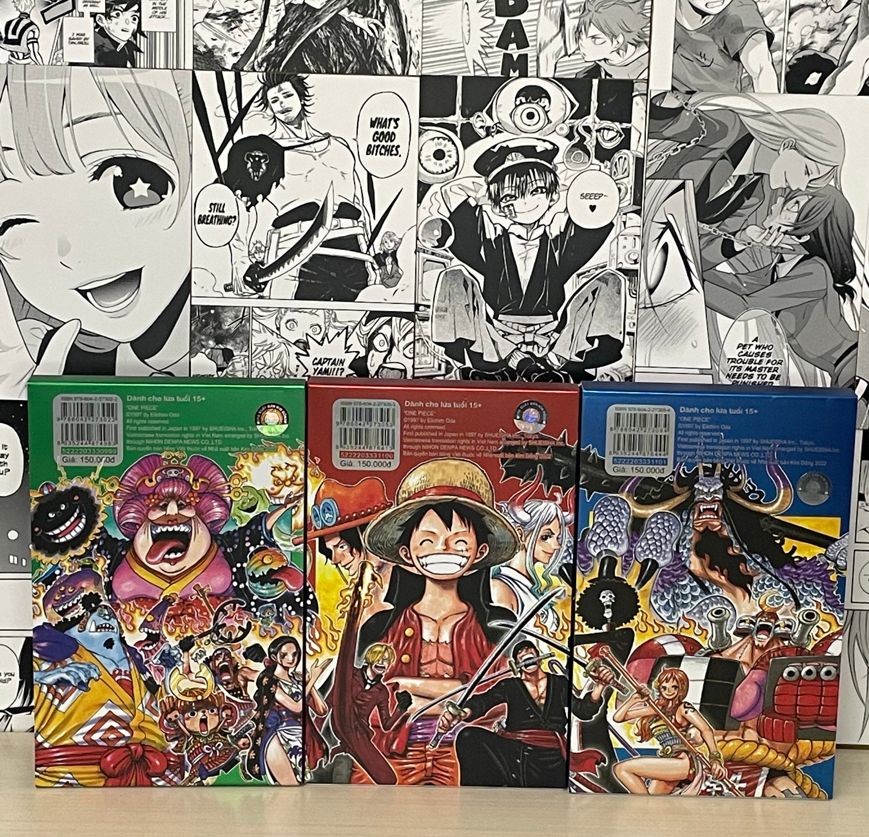 Variant Cover One Piece N. 99+100+101 [VIETNAM]