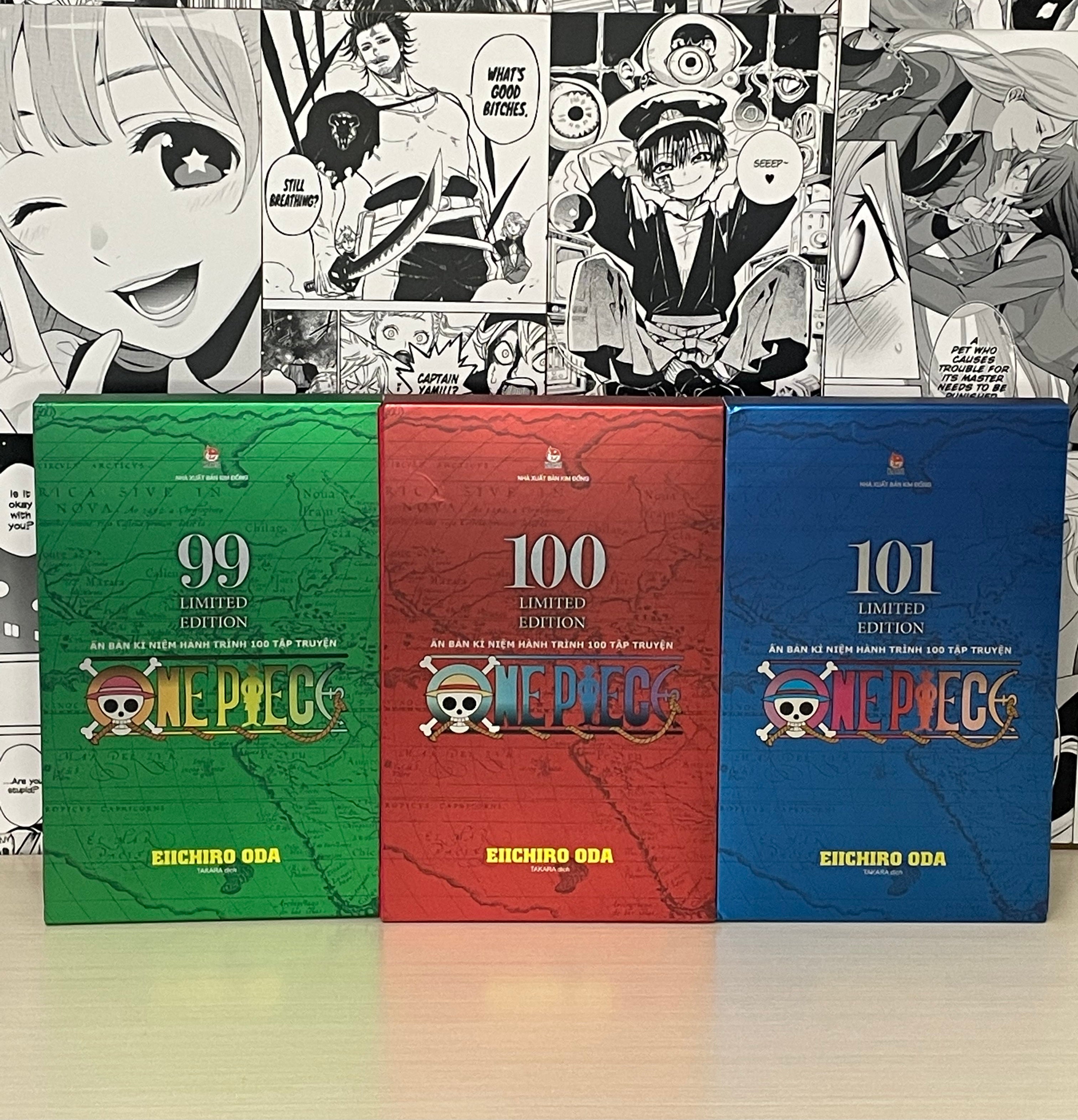 Variant Cover One Piece N. 99+100+101 [VIETNAM]