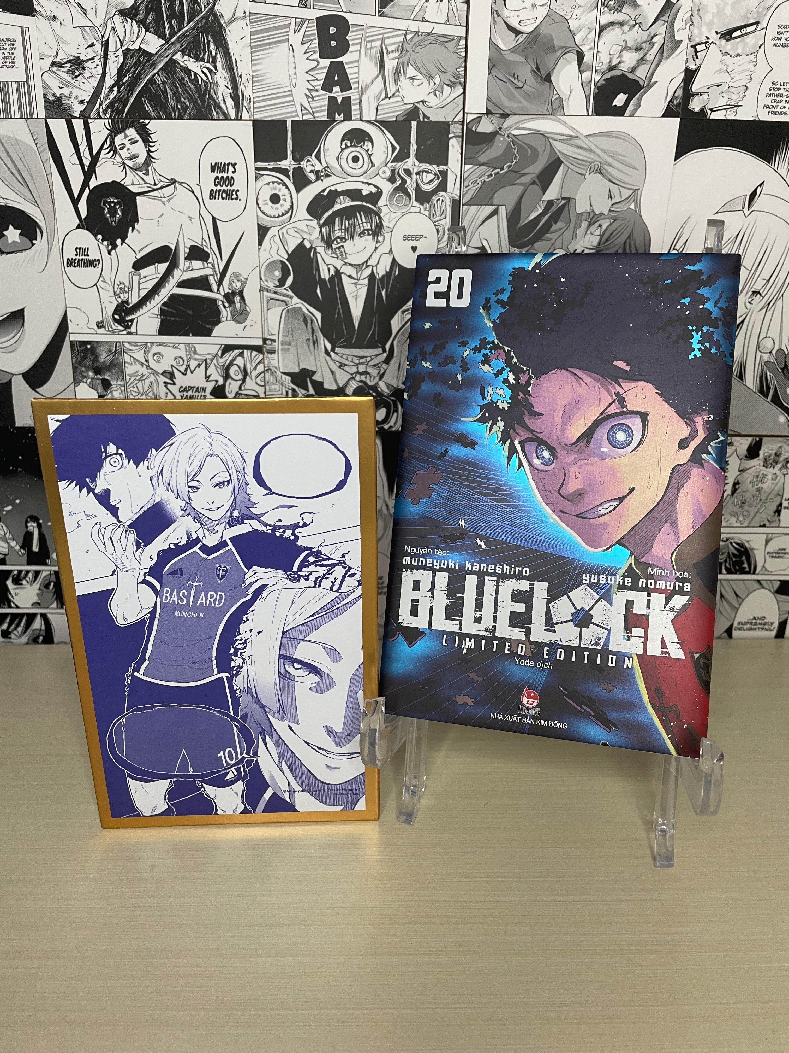 Variant Cover Blue Lock N. 20 + Shikishi [VIETNAM][PREORDER]