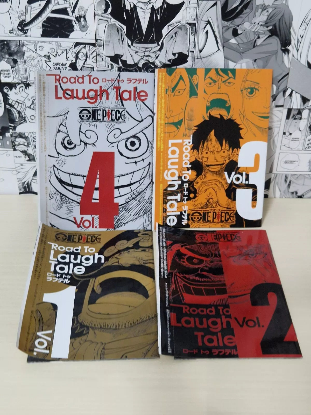 Road To Laugh Tale Vol. 1-2-3-4 Set Completo [JAP]