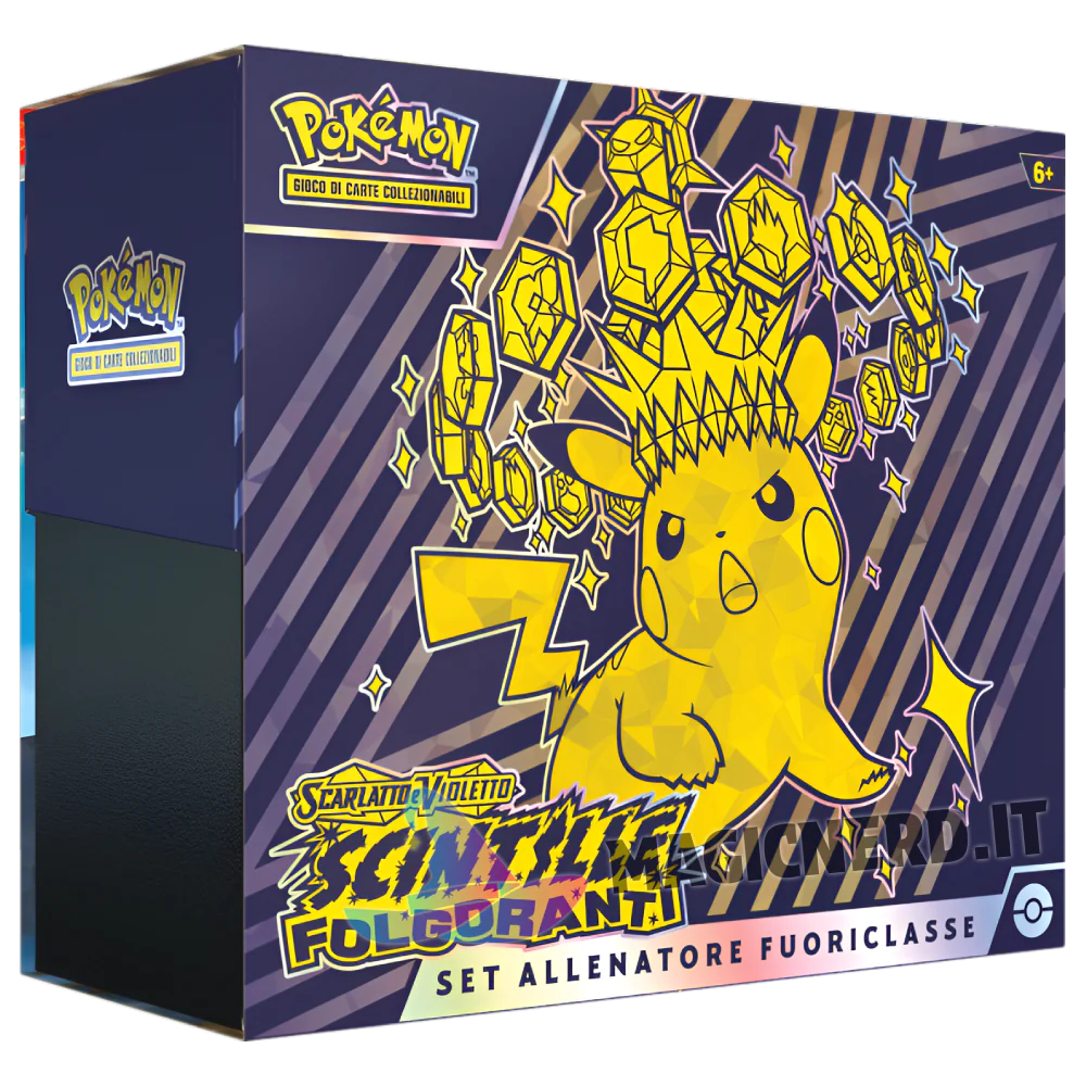 Pokemon Set Allenatore Fuoriclasse ETB Scintille Folgoranti [ITA][PREORDER]