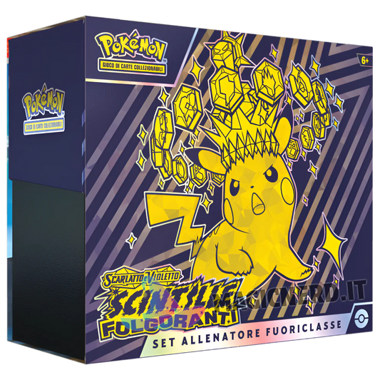 Pokemon Set Allenatore Fuoriclasse ETB Scintille Folgoranti [ITA][PREORDER]