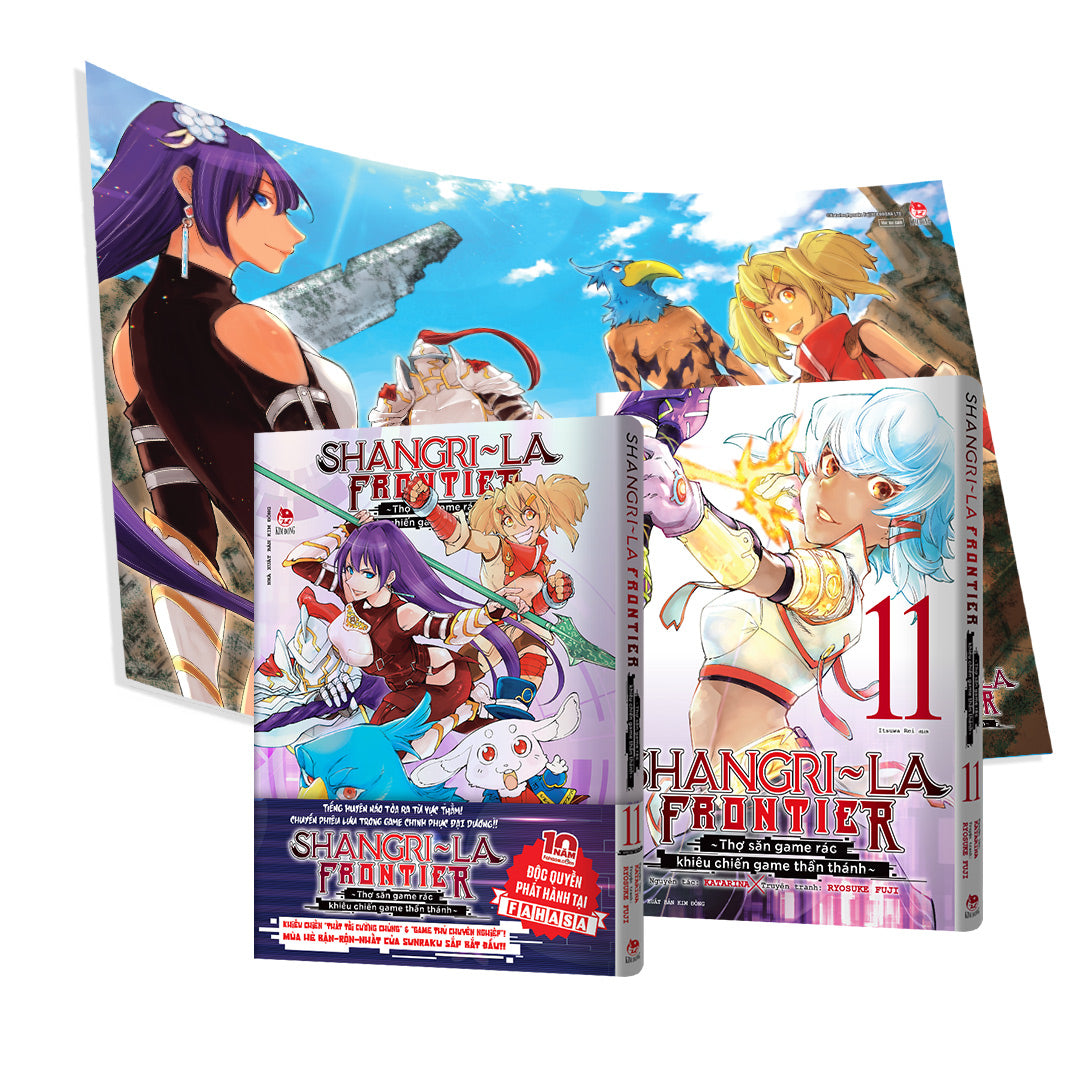 Variant cover Shangri La Frontier N. 11+ Gadget [VIETNAM]