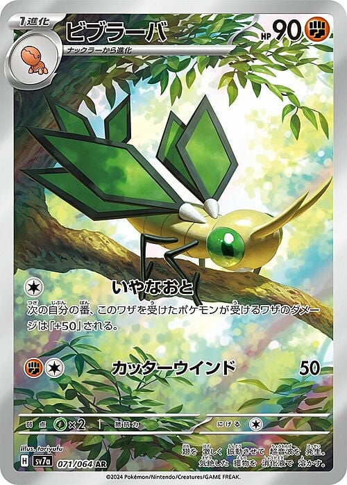 Pokemon Card Game Paradise Dragona Vibrava 071/064 RR [JAP]