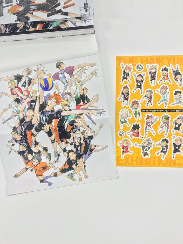 Haikyu!! Collezione ufficiale di illustrazioni a colori Jump Comics [JAP] [PREORDER]