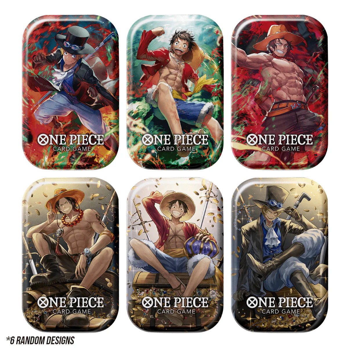 One Piece TCG: Mini-Tin Pack Set Vol. 1 (ASIA EXCLUSIVE)